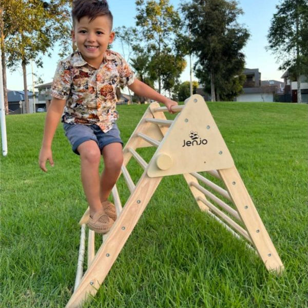 Wooden Climbing A-Frame