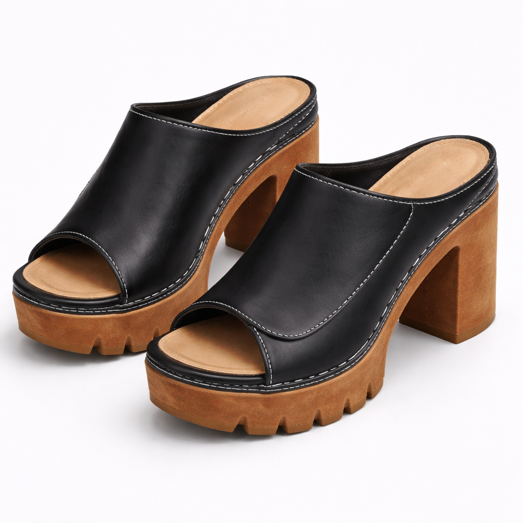 Samantha | Klassische Premium-Plateau-High-Heels