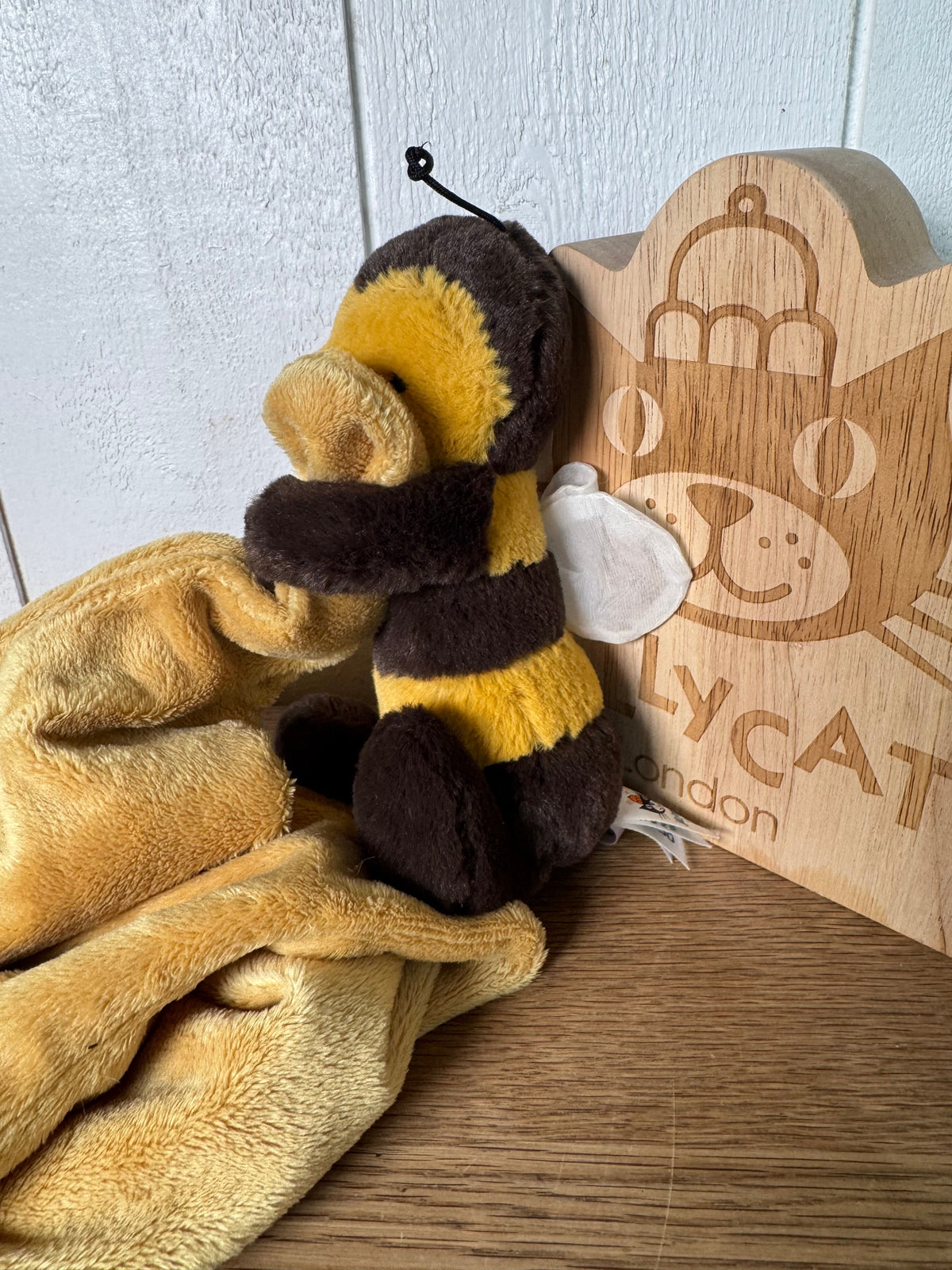 Jellycat Bashful Bee Soother | Preloved 2