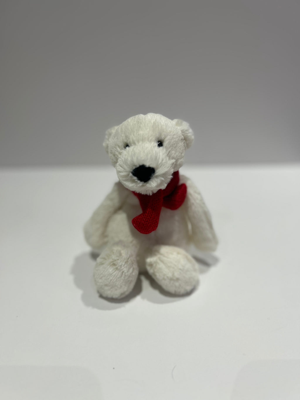 Jellycat Small Bashful Polar Bear With Scarf