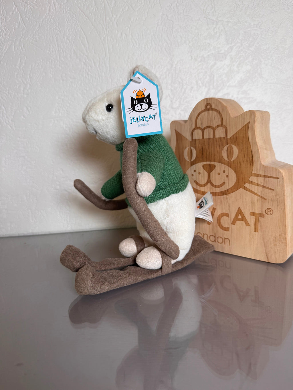 Jellycat Merry Mouse Skiing