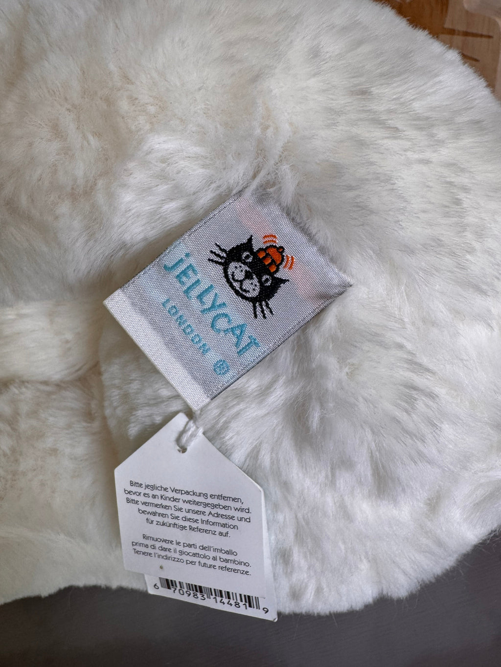 Jellycat Medium Perry Polar Bear