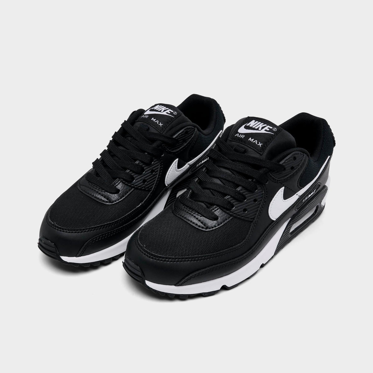 [dh8010-002] Womens Nike Air Max 90 'black White'