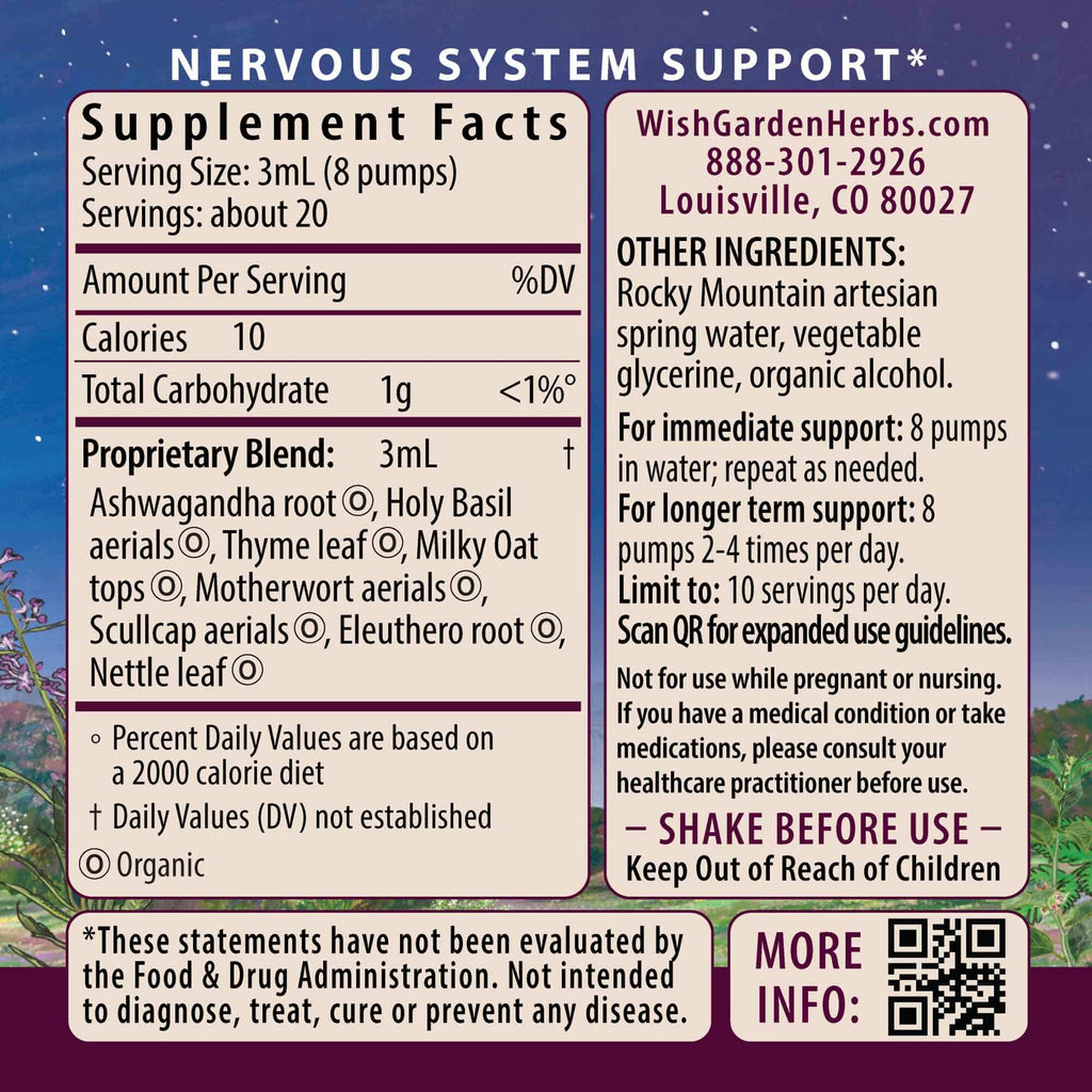 Deep Stress Daily Calm Wellness Relaxation Support Supplement Formula