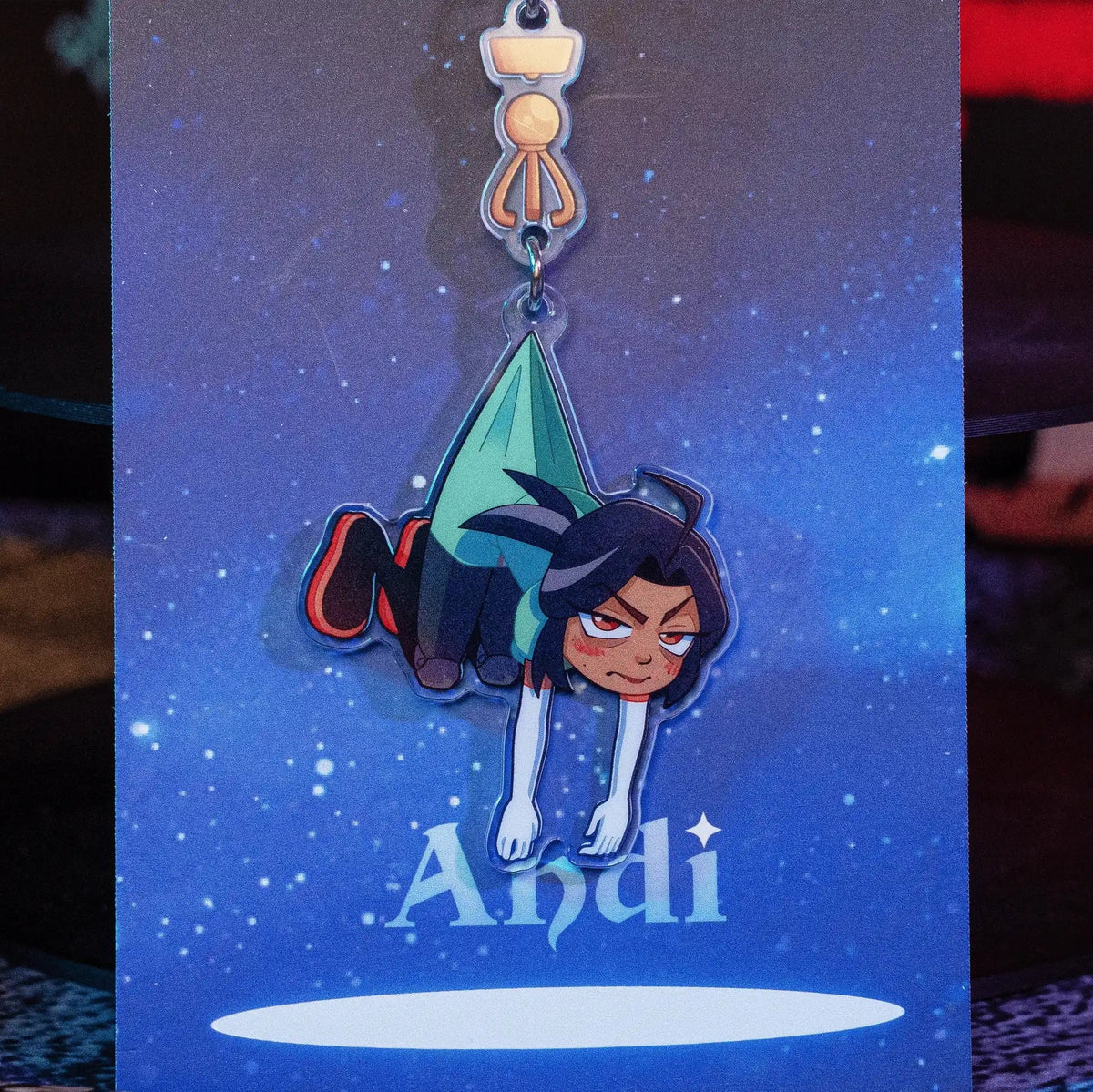 Andi Acrylic Keychain