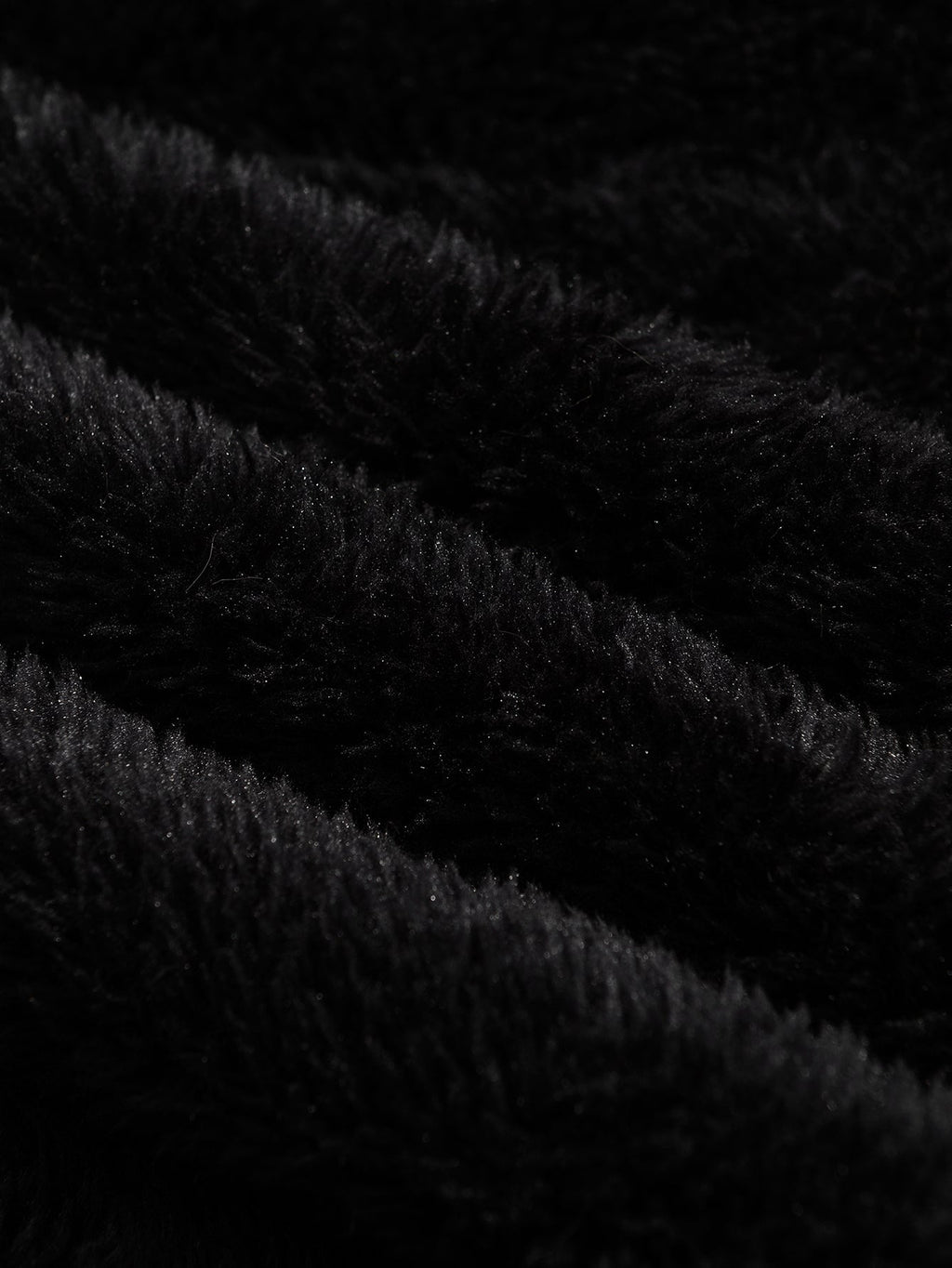 Faux Fur Notch Lapel Jacket