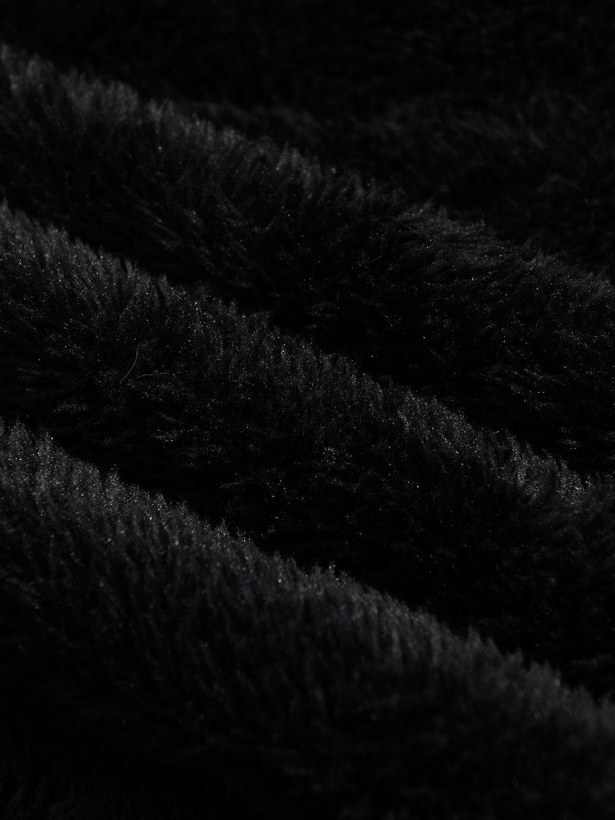 Faux Fur Notch Lapel Jacket
