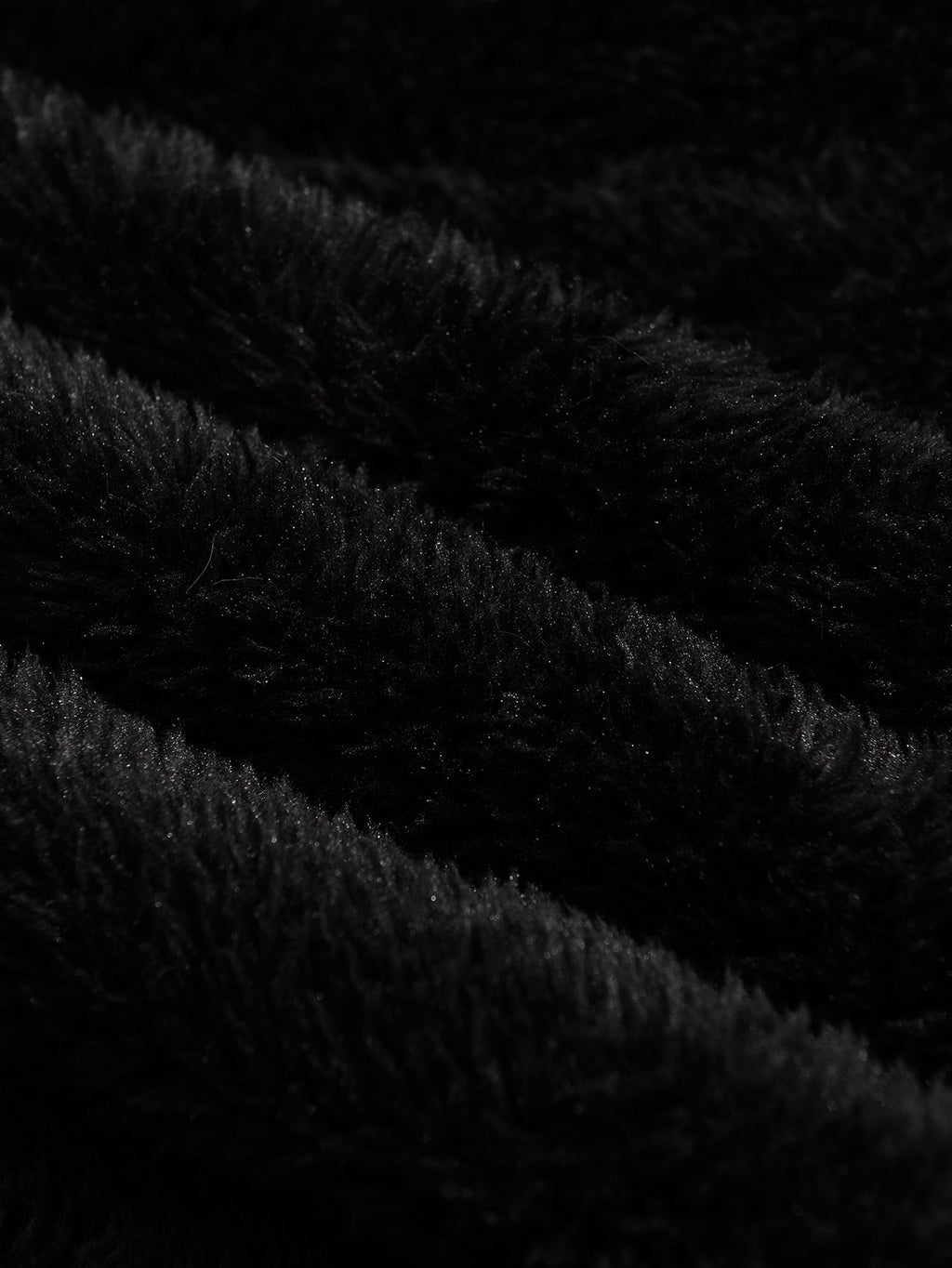 Faux  Fur Shawl Collar Long Line Coat