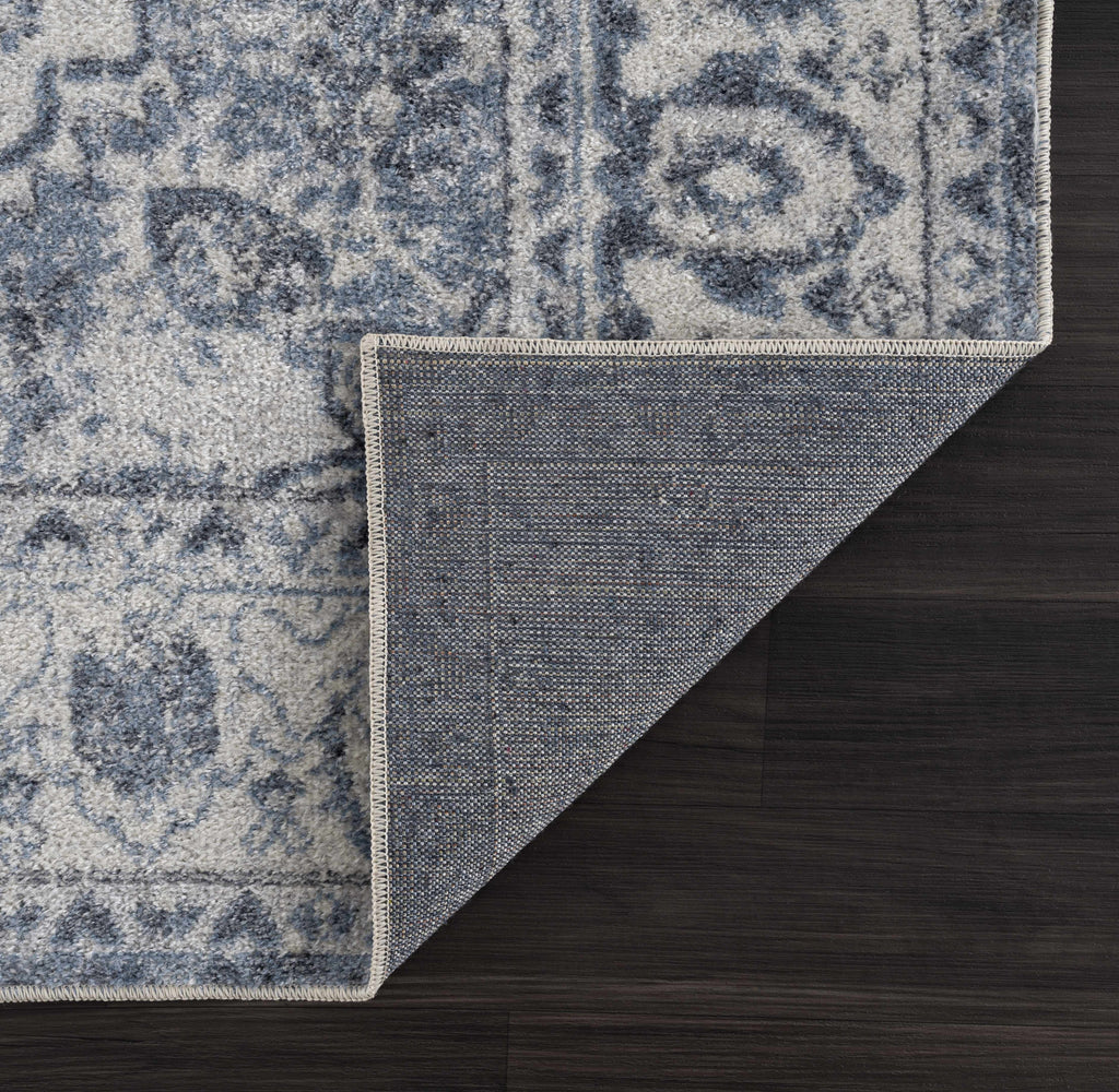 Blue Hiti Washable area rug - Clearance