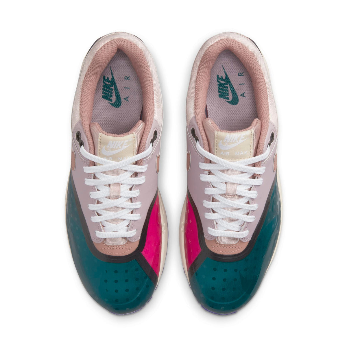 Nike Women's Air Max 1 Premium 'Plum Fog Fossil Rose' Sneakers
