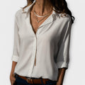 Clarisse | Elegante Bluse mit Knopfleiste