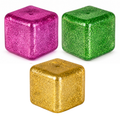 Jelly Cube Squishy - Glitter 3 Pack