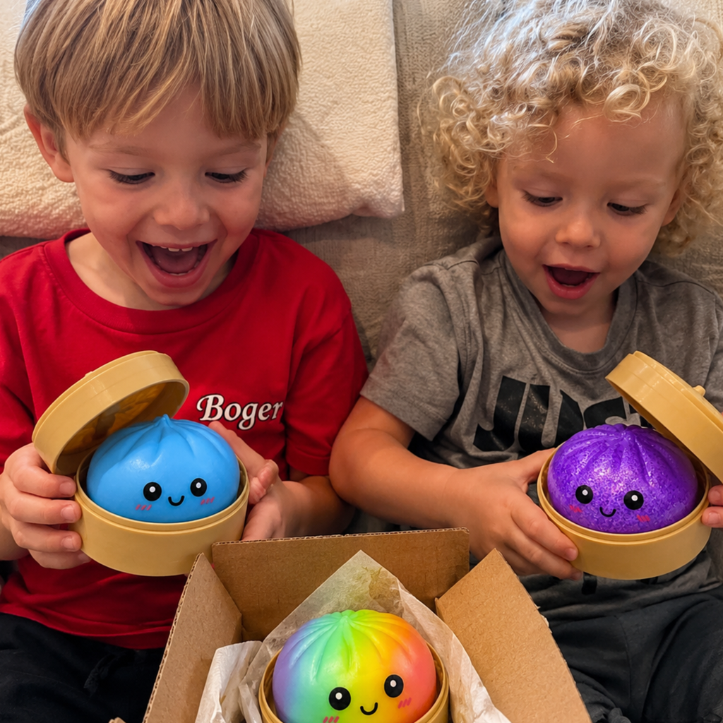 Mystery Viral Dumpling Squishy - Glitter