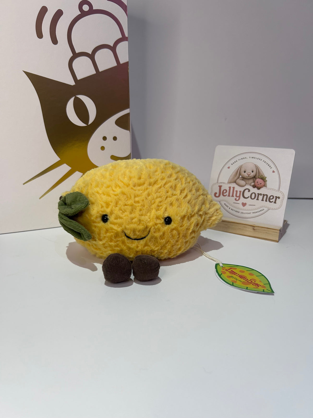 Jellycat Amuseable Lemon- Leaf Tag