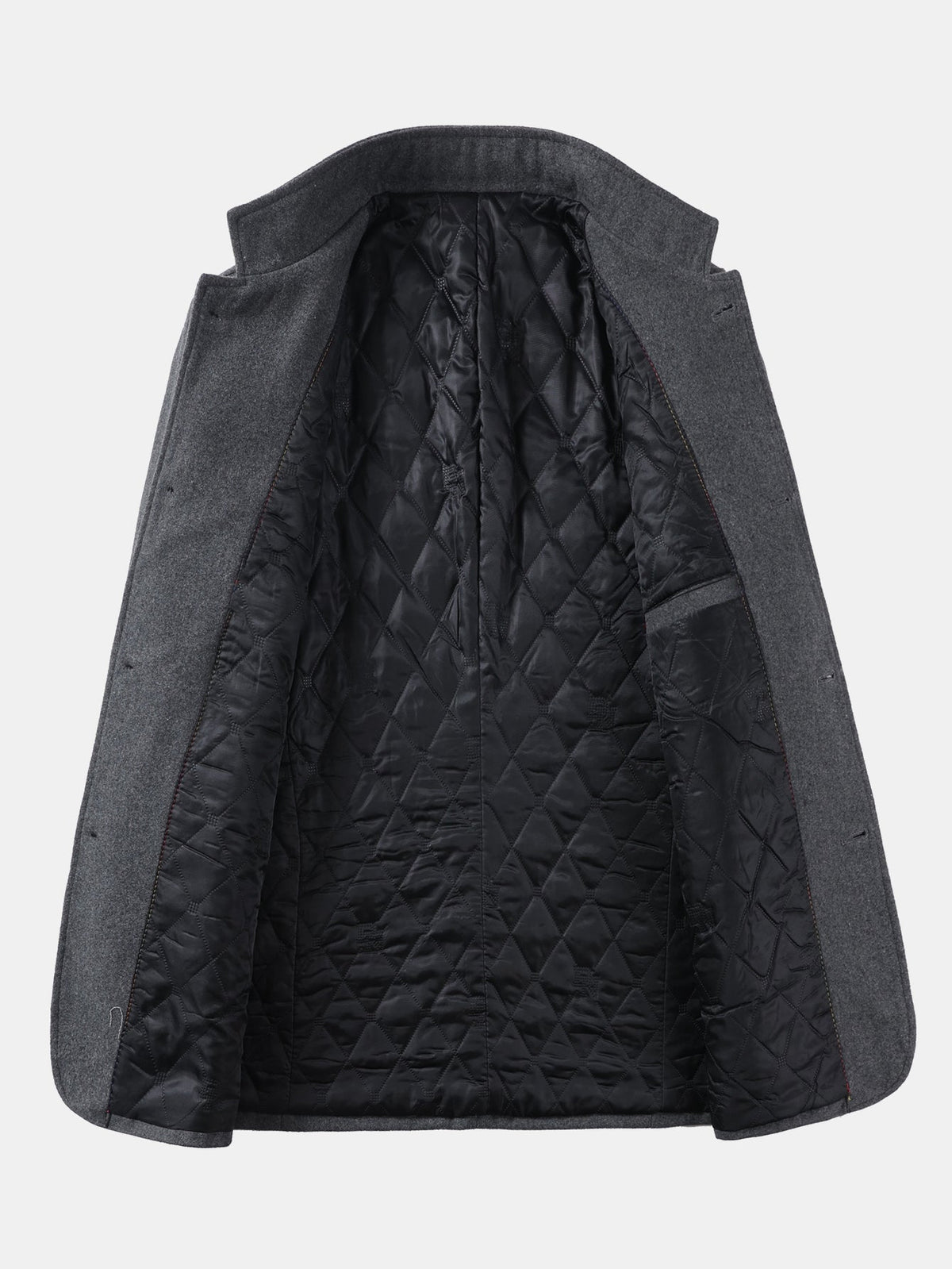 Wool Blend Overcoat