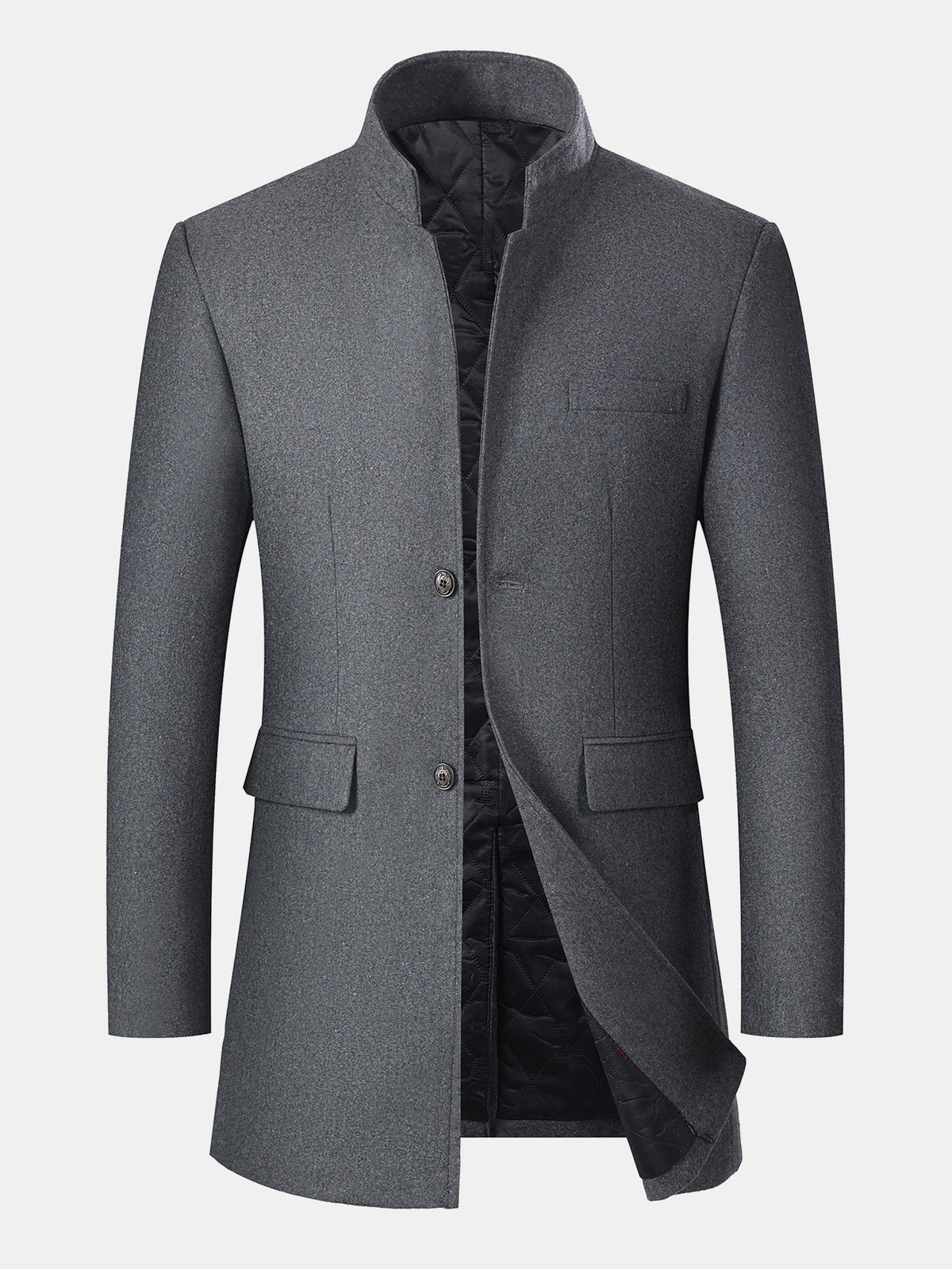Wool Blend Overcoat