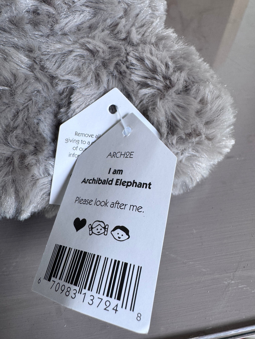 Jellycat Archibald Elephant