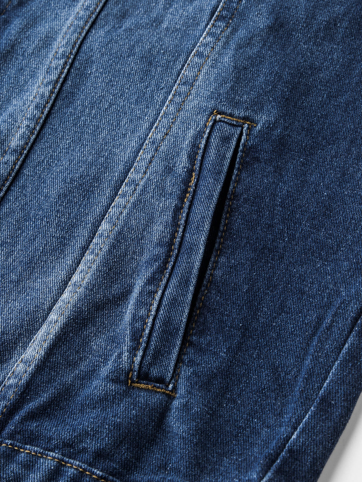 Distressed Washed Denim Jacket