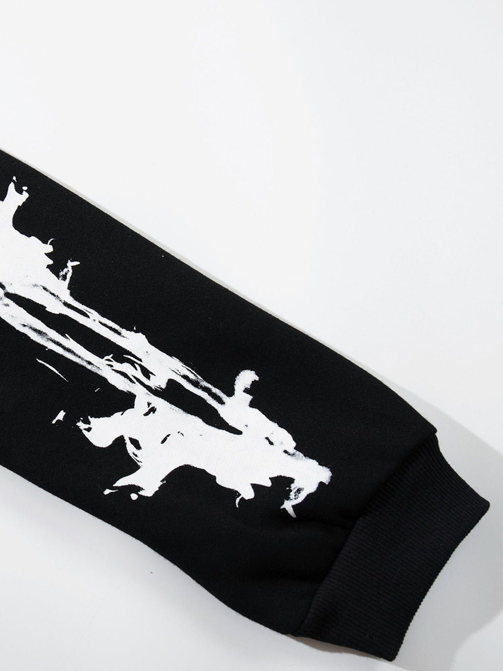 Washed Skeleton Graphic Hoodie