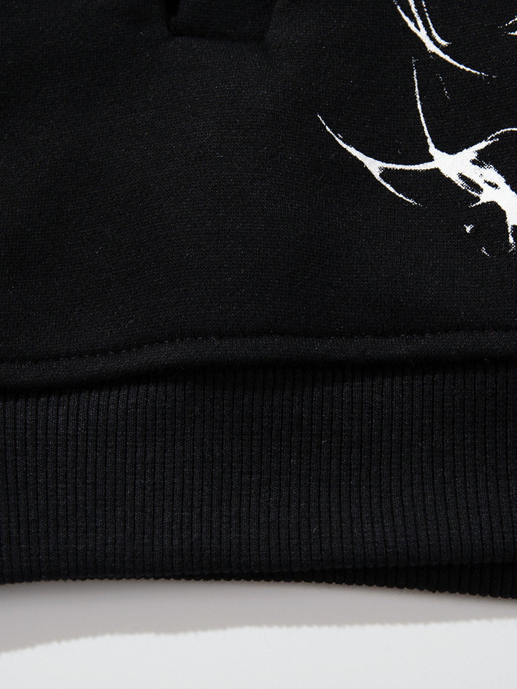 Washed Skeleton Graphic Hoodie