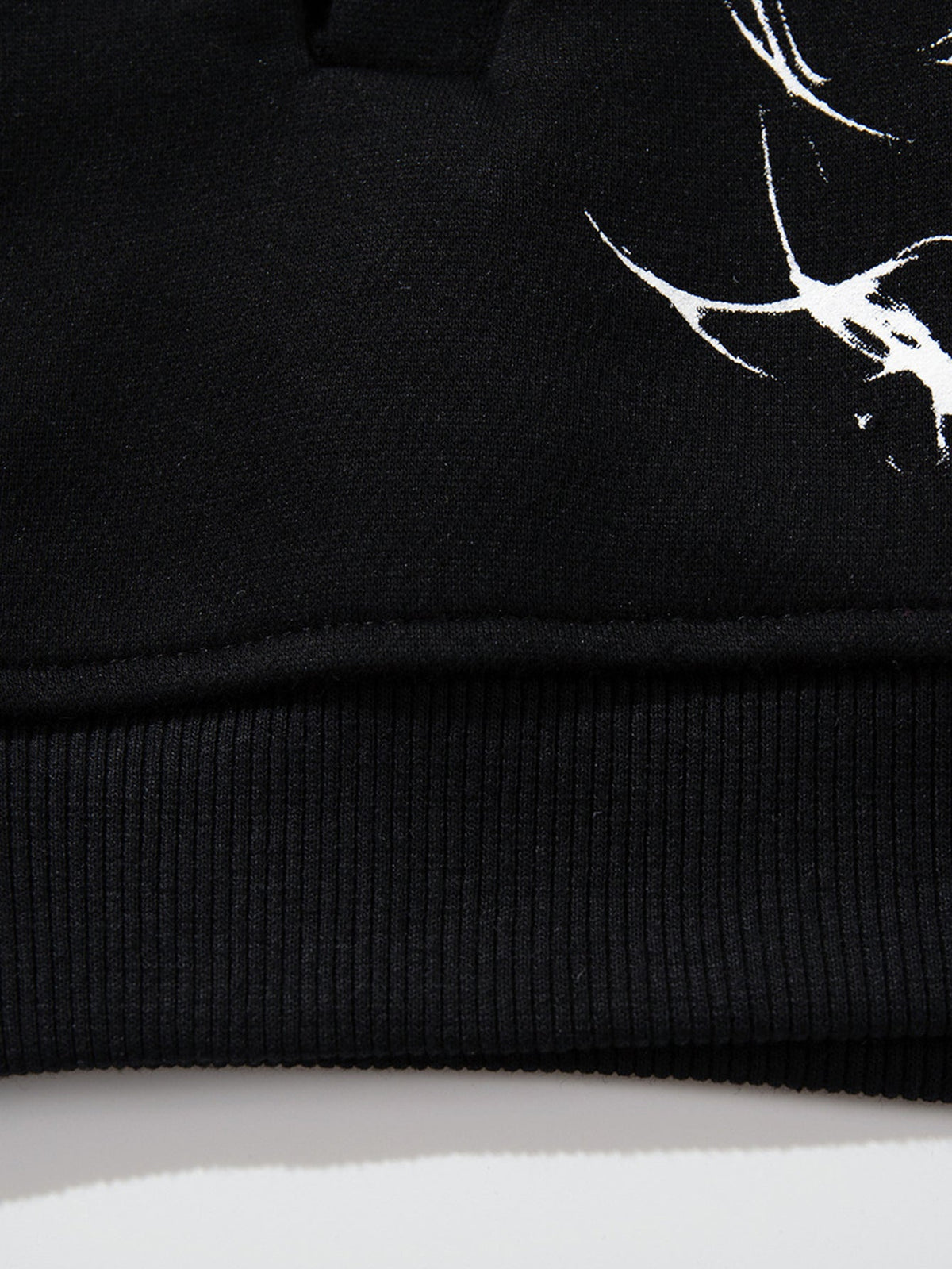 Washed Skeleton Graphic Hoodie