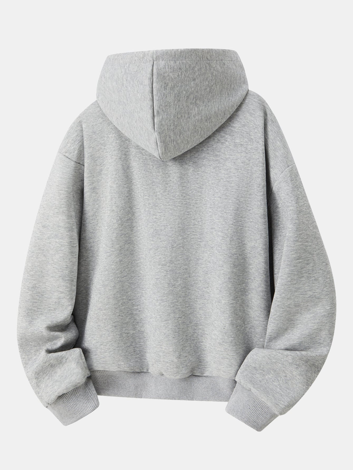 Relaxed Fit Reversible Plaid Lined Hoodie