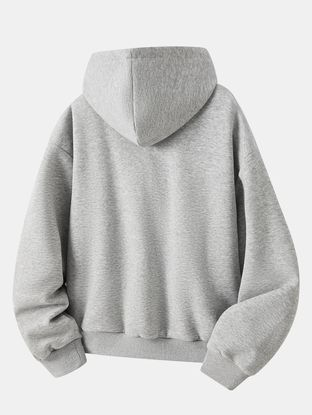 Wendbarer Kapuzenpullover im Relaxed Fit mit Leopardenfutter