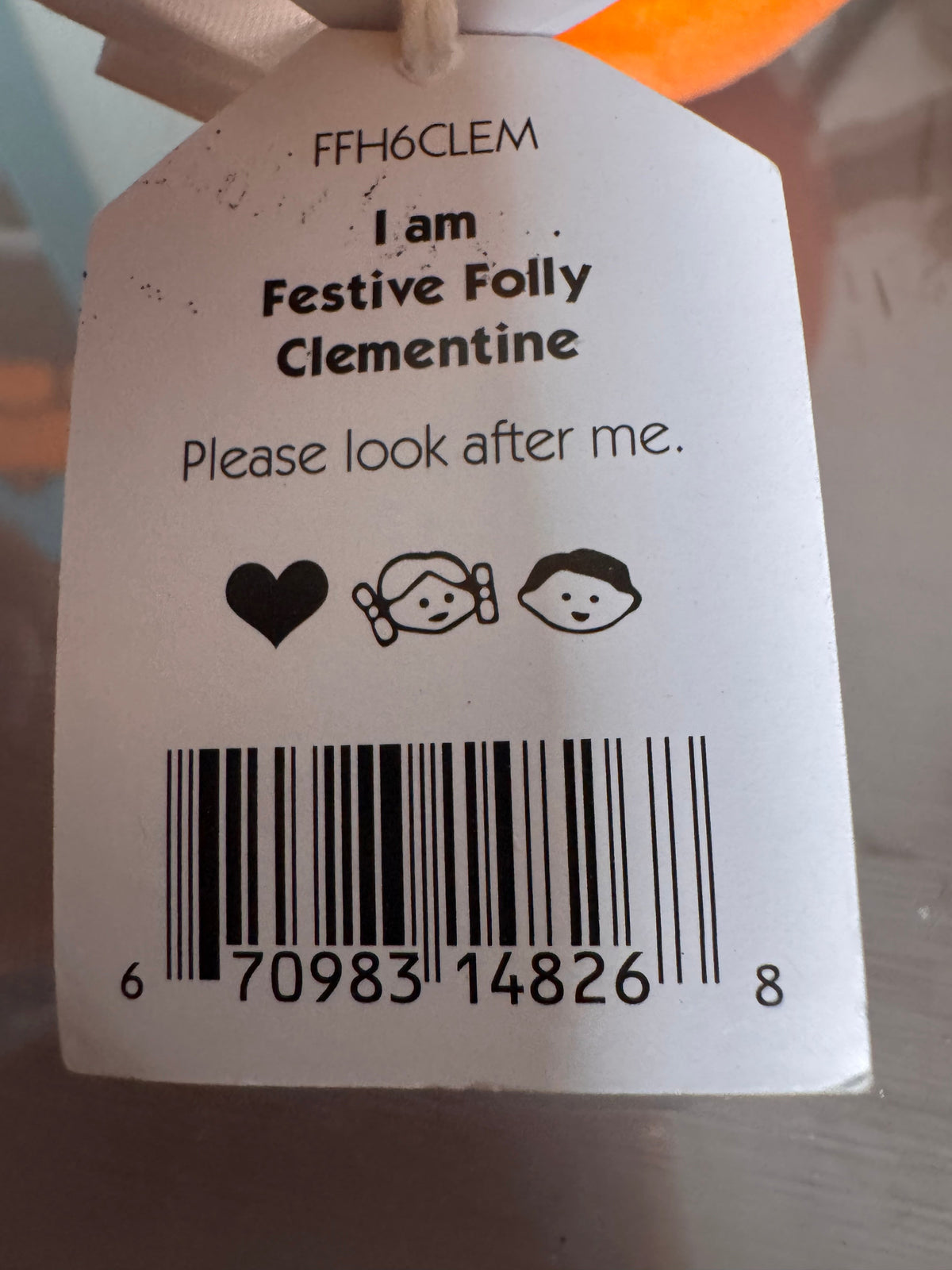 Jellycat Festive Folly Clementine