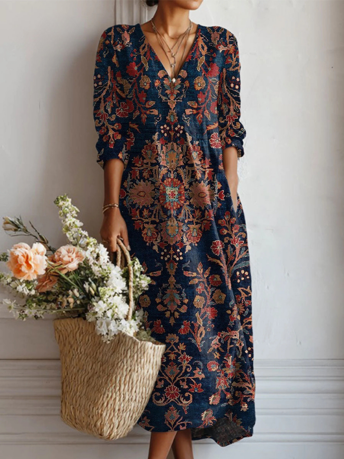 Alessia | Essentielles Retro-Alltagskleid