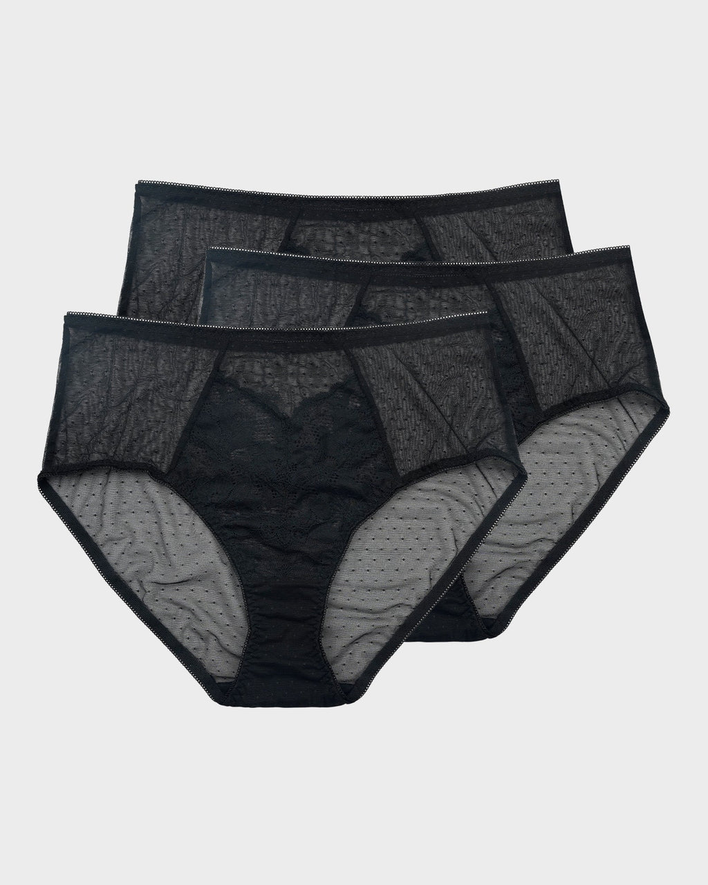 Enchant Slip mit Blumenspitze (3er-Pack)