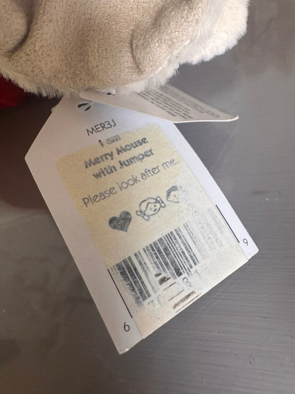 Jellycat Merry Mouse With Jumper
