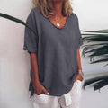 Lucia | Elegante V-Ausschnitt-Bluse