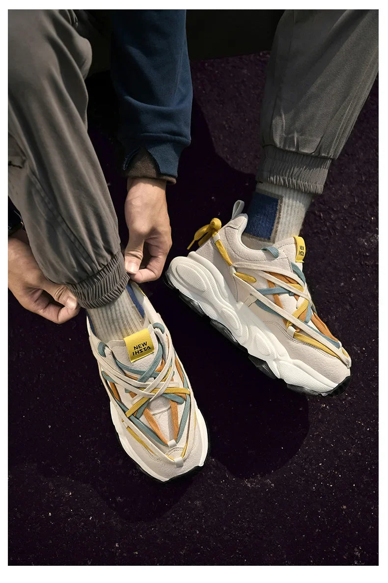 Men’s Casual Fashion Sneakers Breathable Loafers Running Sports Shoes