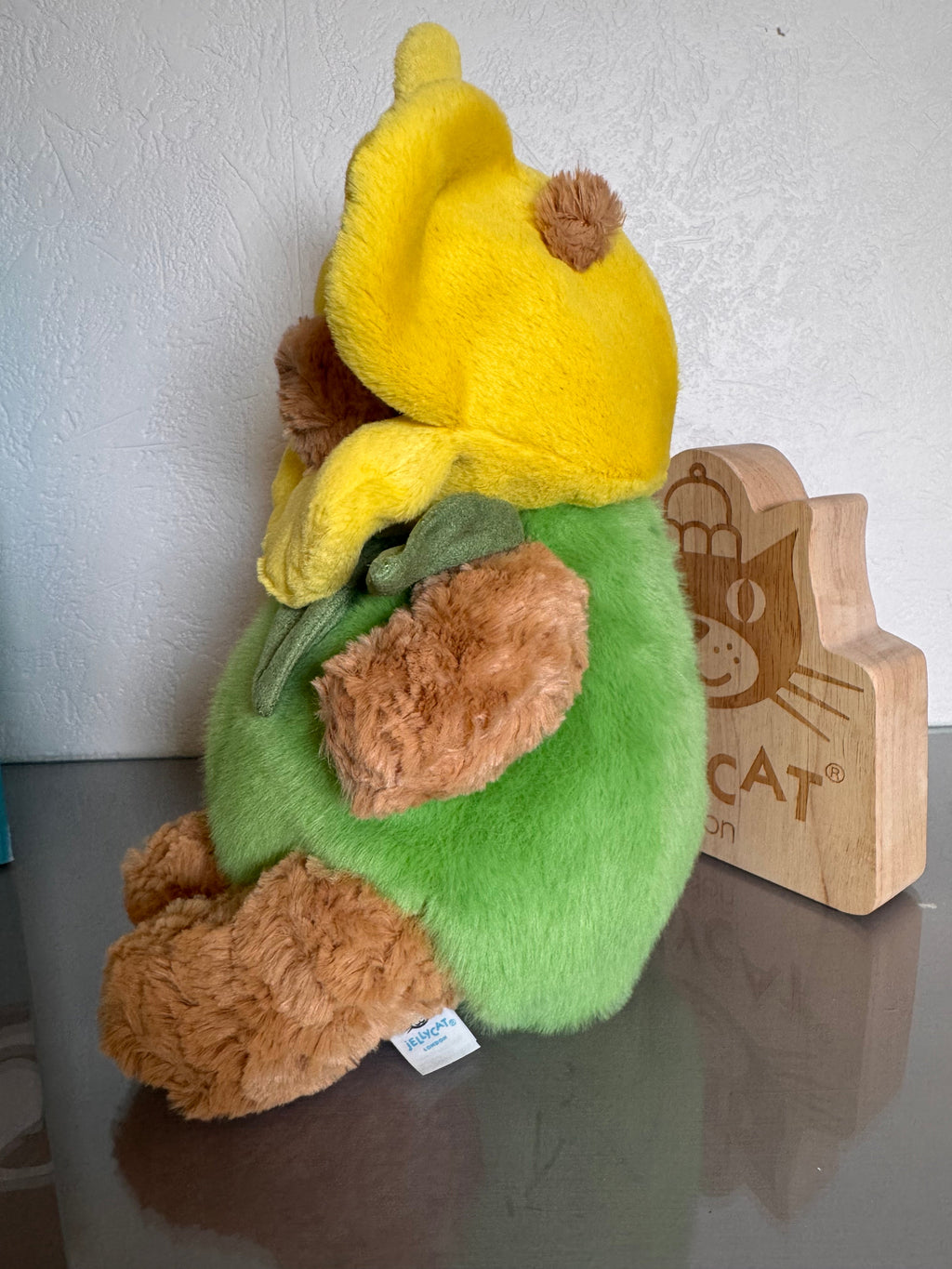 Jellycat Bartholomew Bear Daffodil Outfit