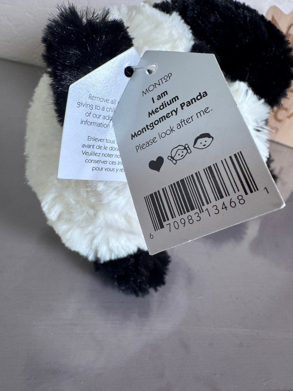 Jellycat Montgomery Panda Medium