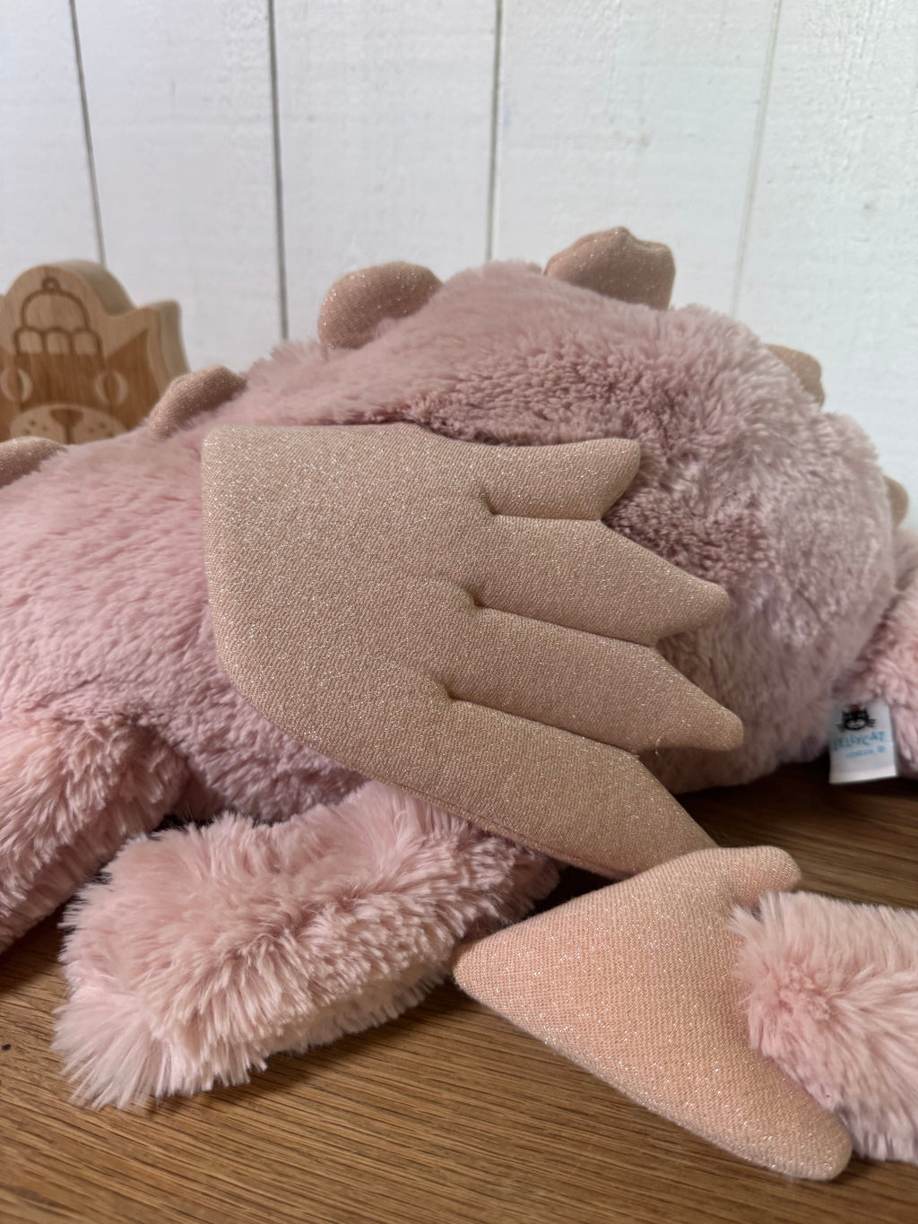 Jellycat Huge Rose Dragon - Untagged