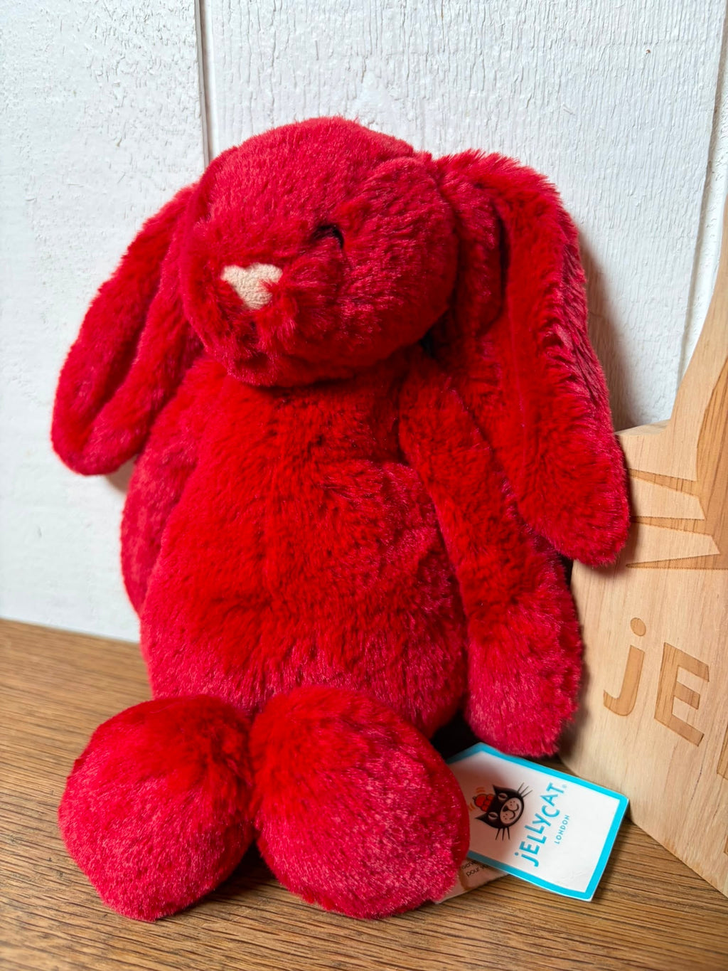 Jellycat Little Bashful Cranberry Bunny