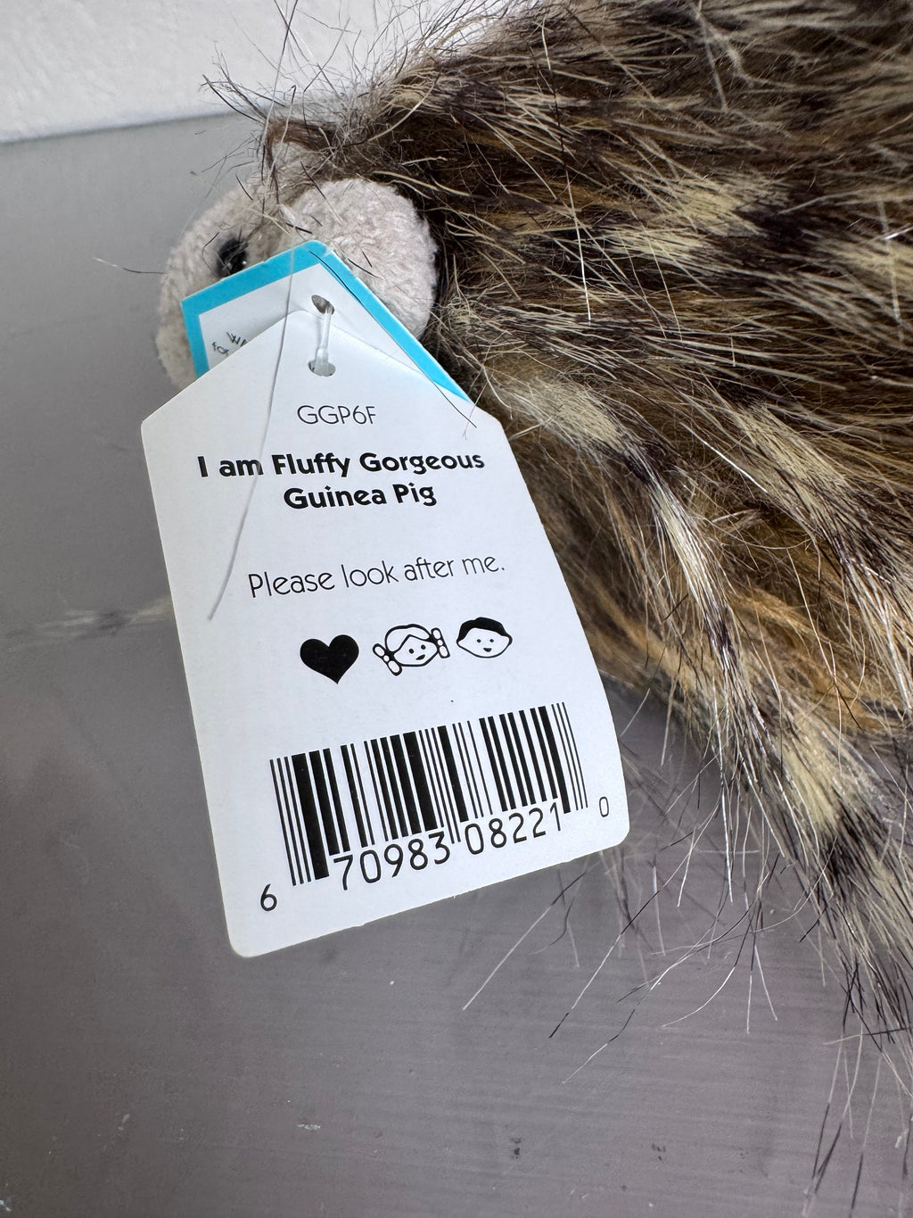 Jellycat Fluffy Gorgeous Guinea Pig