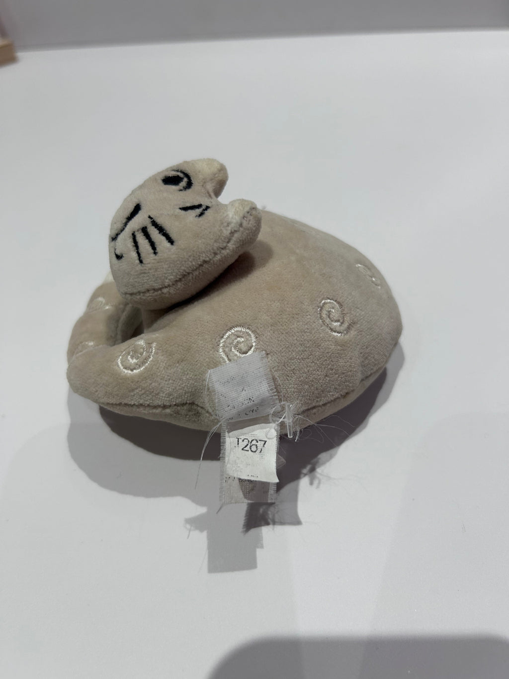 Jellycat Cat Nap Cream Swirls