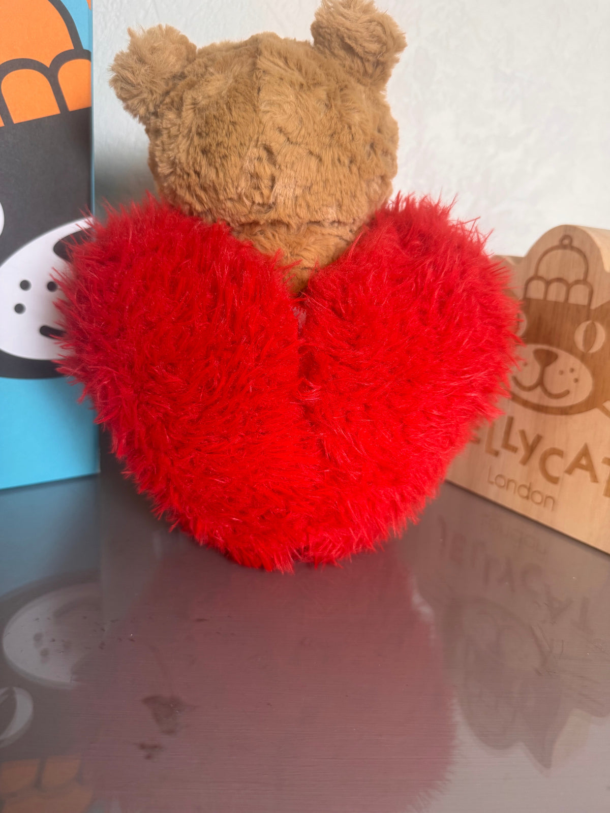 Jellycat Bartholomew Bear “Heartthrob”