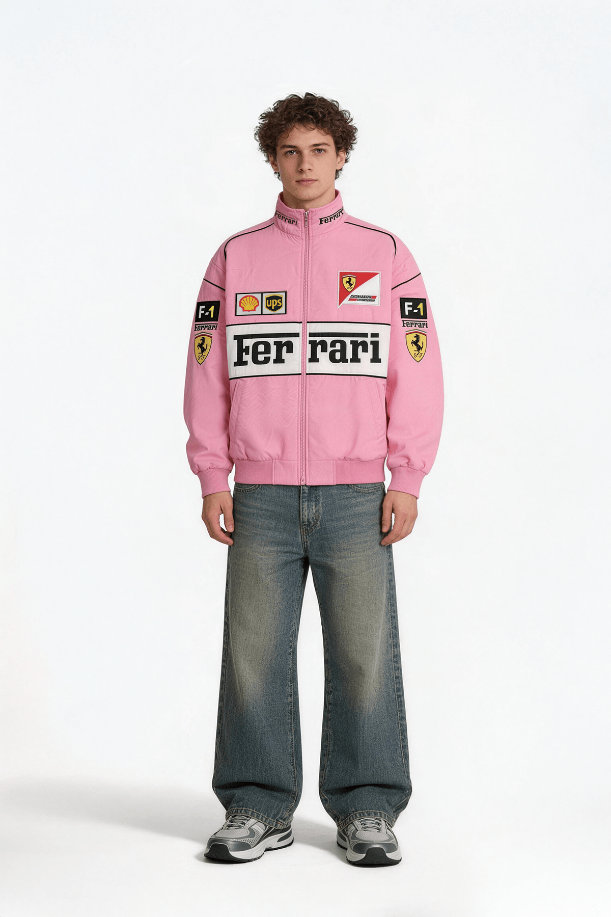 Vintage Pink Scuderia Jacket