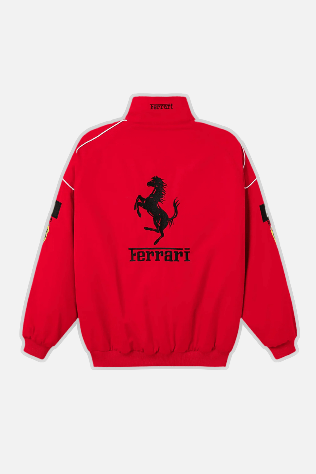 Vintage Scuderia Red Ferrari Jacket