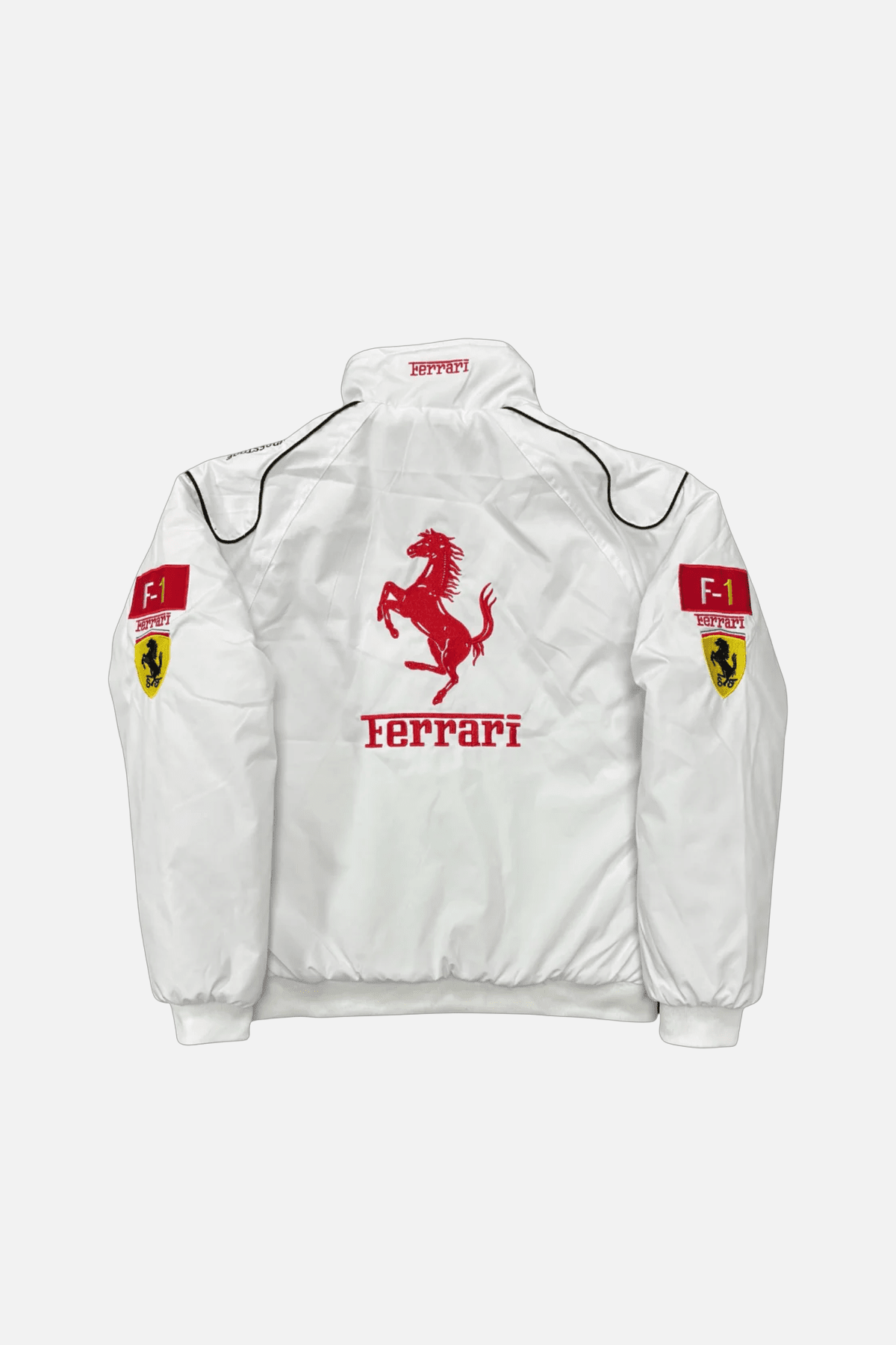 Vintage Scuderia White Ferrari Jacket