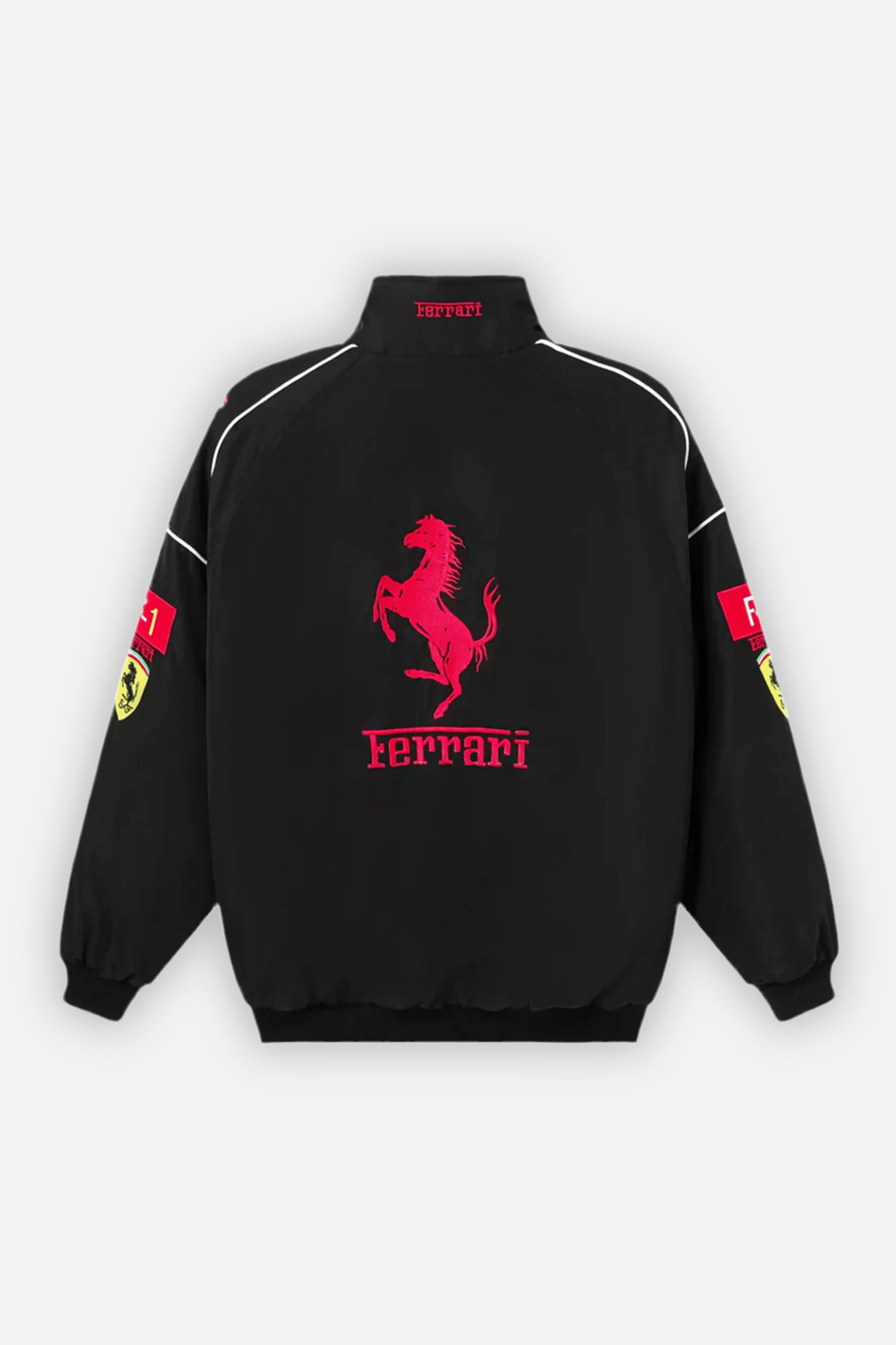 Vintage Scuderia Black Jacket
