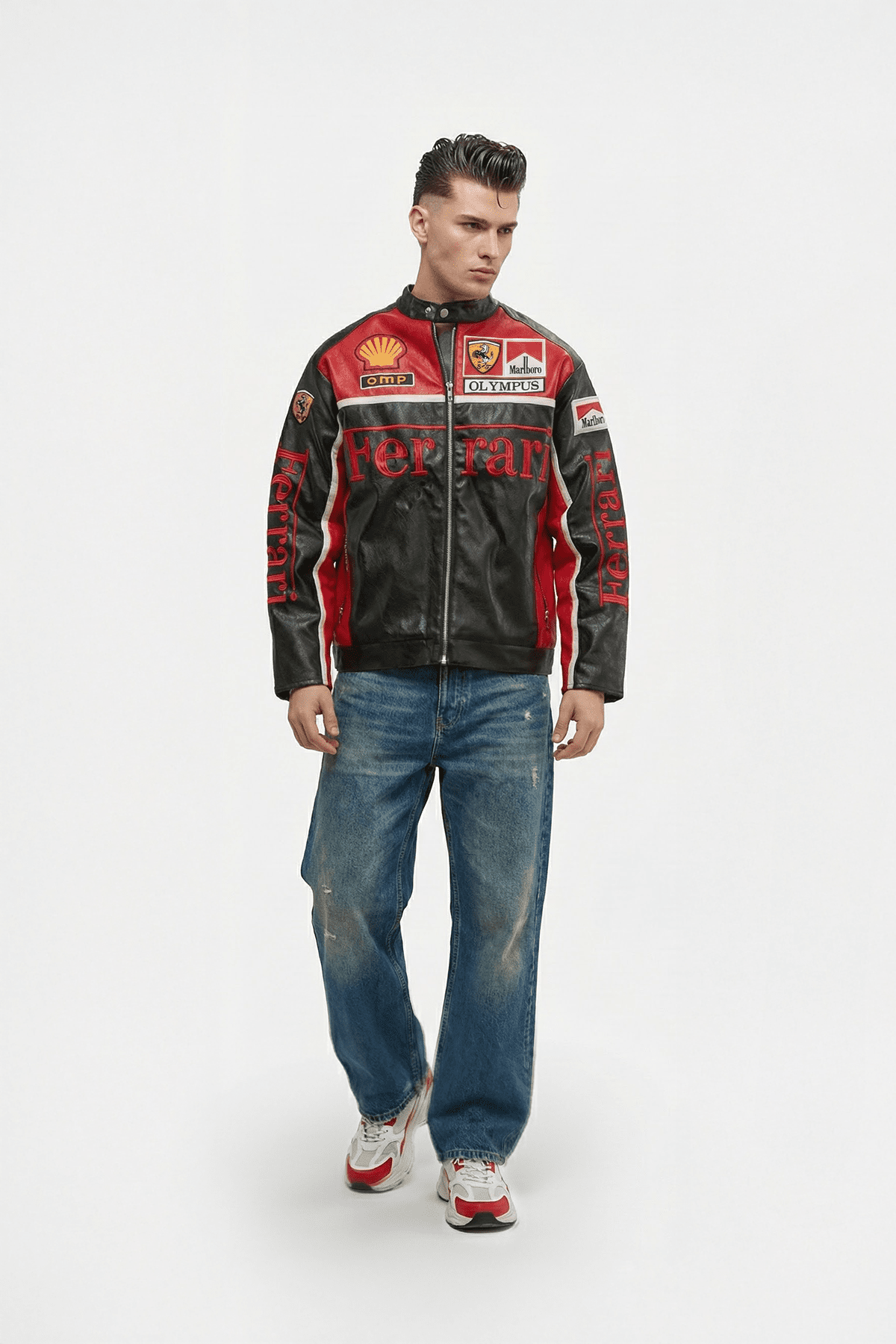 Ferrari Leather Jacket Marlboro Edition