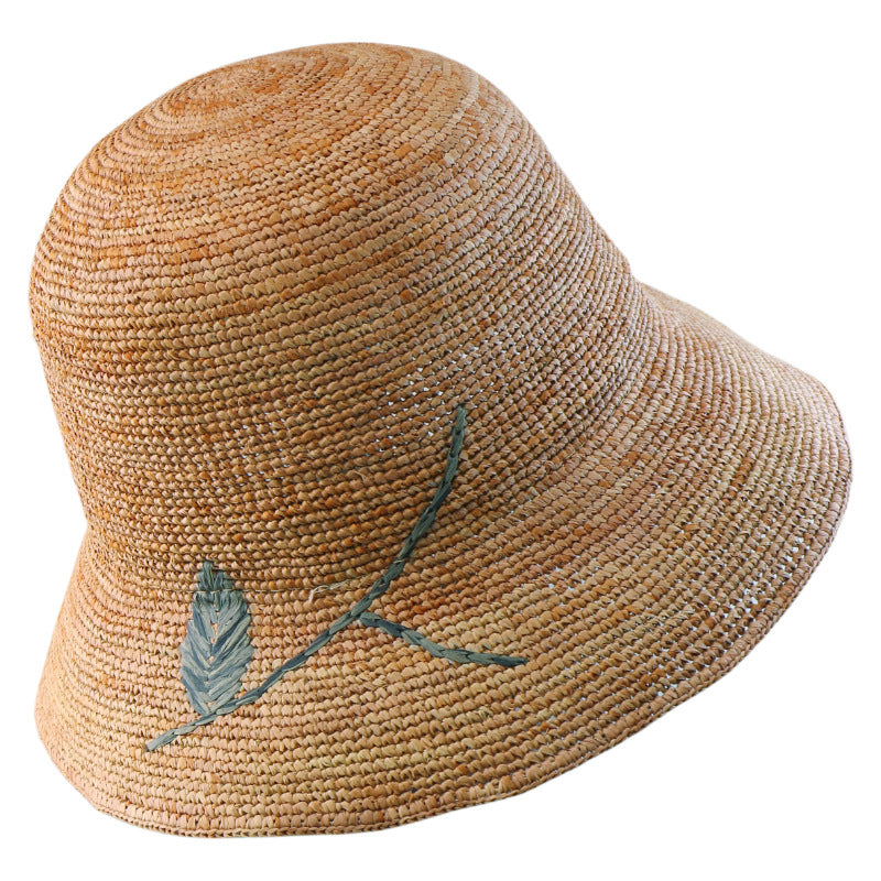 Foldable Straw Hat For Women Sun Protection and Beach Vacation Korean Style Boho Holiday Travel