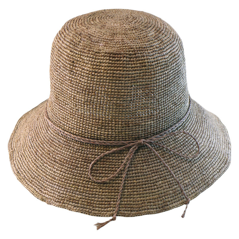 Foldable Straw Hat For Women Sun Protection and Beach Vacation Korean Style Boho Holiday Travel