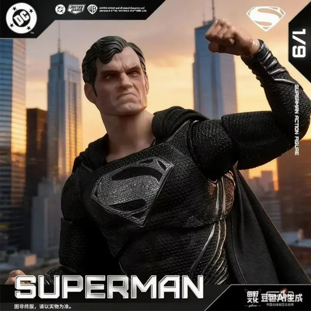 FondJoy Black Superman Action Figure
