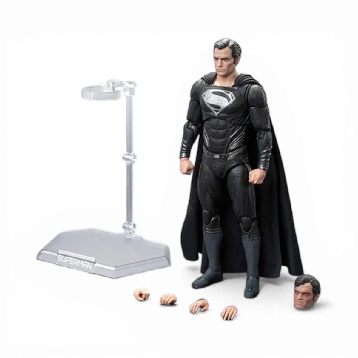 FondJoy Black Superman Action Figure