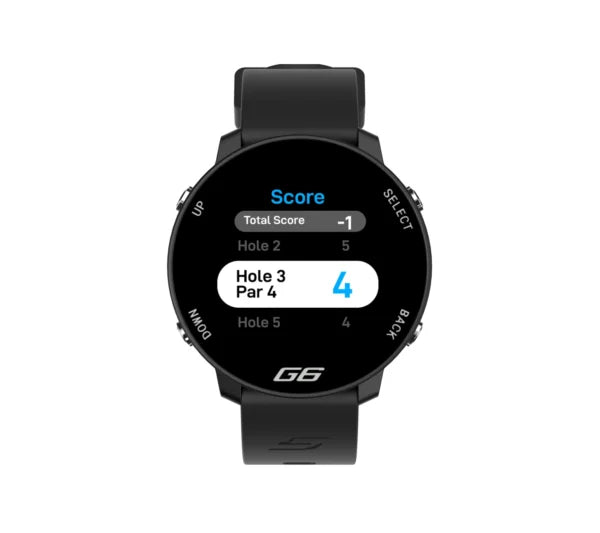 Montre GPS Shot Scope de golf G6 (SS-WAT-G6-BLK)